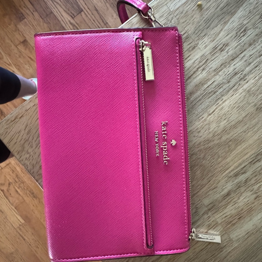 Kate Spade Pink Clutch Wristlet